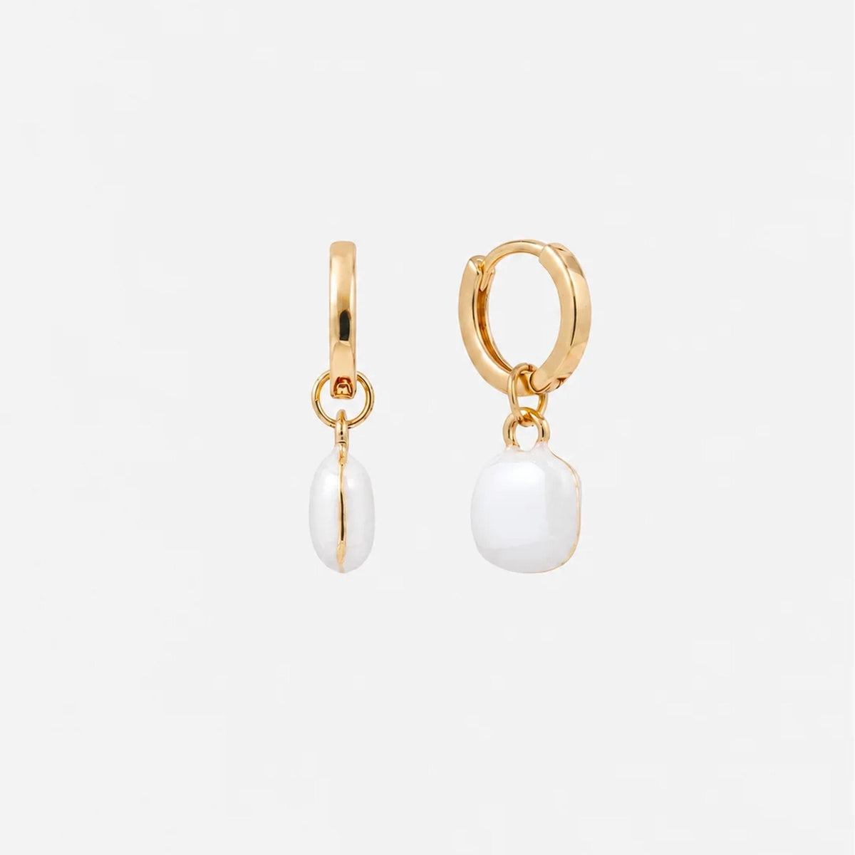Marla earrings, front view of the pair