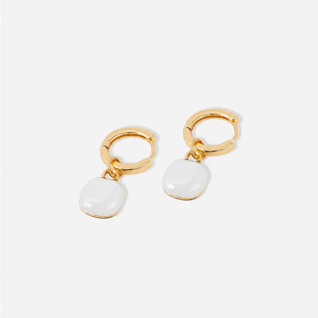 Marla earrings, angled view of the pair